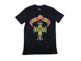 Camiseta Guns N' Roses Extra Plus Size Banda de Rock FN503 Camiseta Guns N' Roses Extra Plus Size Banda de Rock FN503