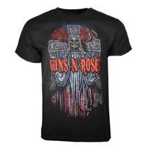 Camiseta Guns N' Roses Guns n Roses Skeleton Cross Camiseta Guns N' Roses Guns n Roses Skeleton Cross