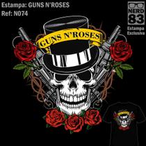 Camiseta Guns N' Roses - Nerd 83