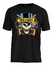 Camiseta Guns N Roses Oficial Licenciado Blusa Axl Rose Slash Caveira Ts1478 BM
