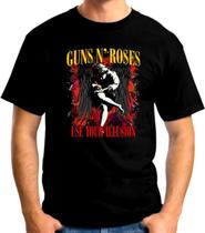 Camiseta guns n roses use your illusion - Somar