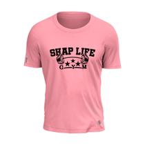 Camiseta Gym Academia Halter Dumble Star Shap Life Algodão