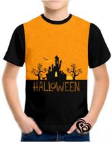 Camiseta Halloween Masculina Terror Infantil Blusa