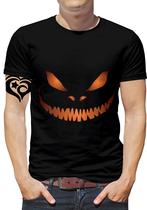 Camiseta Halloween PLUS SIZE Masculina Terror Abobora est1