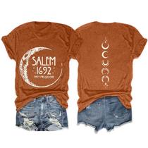 Camiseta Halloween Sfynopy Witch Salem 1692 They Missed One