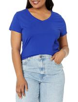 Camiseta Hanes X-Temp com decote em V Deep Royal XL Camiseta Hanes X-Temp com decote em V Deep Royal XL