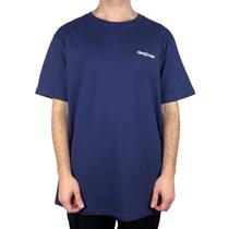 Camiseta Hang Loose Silk MC Lettering Marinho