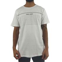 Camiseta Hang Loose Silk Microstripe Branco