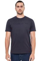 Camiseta Hangar 33 Alto Relevo Azul Camiseta Hangar 33 Alto Relevo Azul