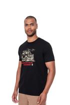 Camiseta Hangar 33 Estampa Montanha Preto