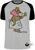 Camiseta Hanna Barbera Dona Ursa Blusa Plus Size extra grande adulto ou infantil