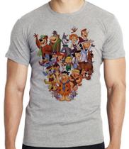 Camiseta Hanna Barbera personagens Blusa criança infantil juvenil adulto camisa tamanhos