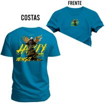 Camiseta Happy Angel Varias Cores Estampada Confortável