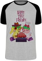 Camiseta Happy Tree Friends Spaguetti Blusa Plus Size extra grande adulto ou infantil Camiseta Happy Tree Friends Spaguetti Blusa Plus Size extra grande adulto ou infantil