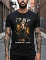 Camiseta Hardcore Rock Preta Algodão Camisa Matanza Masculin