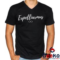 Camiseta Harry Potter 100% Algodão Expelliarmus Hogwarts Geeko 12