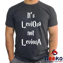 Camiseta Harry Potter 100% Algodão Leviosa Hogwarts Geeko 12