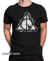 Camiseta Harry Potter Camisa Feitiços Magias Filme Geek Hp