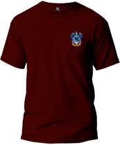 Camiseta Harry Potter Corvinal Classic Adulto Camisa Manga Curta Premium 100% Algodão Fresquinha