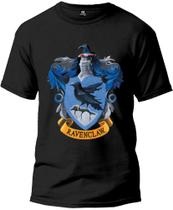 Camiseta Harry Potter Corvinal Feminina Masculina Básica Fio 30.1 100% Algodão Manga Curta Premium