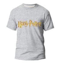 Camiseta Harry Potter Desenho Filme Series Camisa Estampada Básica Top