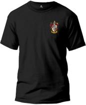 Camiseta Harry Potter Grifinória Classic Feminina 100% Algodão Primeira Linha Gola Redonda