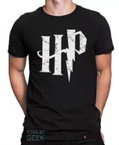 Camiseta Harry Potter Hp Filme Camisa Série Blusa Geek Bruxo - king of Geek