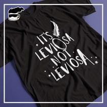 Camiseta Harry Potter Leviosa Unissex Algodão - Kamisetas Otaku