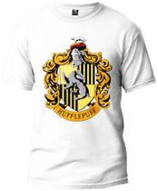 Camiseta Harry Potter Lufa-lufa Básica Malha Algodão 30.1 Masculina e Feminina Manga Curta