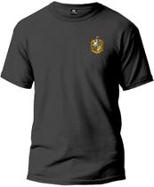 Camiseta Harry Potter Lufa-Lufa Classic Masculina Básica Fio 30.1 100% Algodão Manga Curta Premium