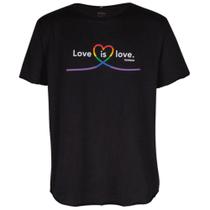 Camiseta Havaianas Algodão Estampada Pride Love is Love