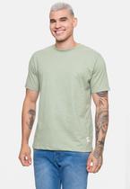 Camiseta HD Masculina Lettering Verde Mescla