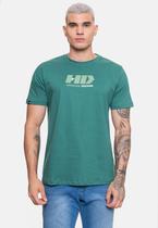Camiseta HD Masculina Logo Verde Dark Forest