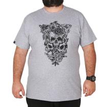 Camiseta Hd Skull Flow Tamanho Especial - Hawaiian Dreams - HD