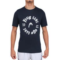 Camiseta Head Dry Estampa Game Marinho