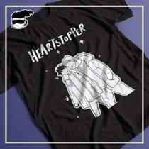 Camiseta Heartstopper Unissex 100% Algodão