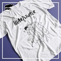 Camiseta Heartstopper Unissex 100% Algodão