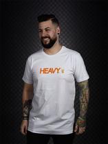 Camiseta Heavy Logo Basic Branca