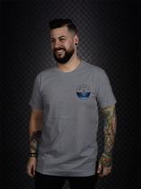 Camiseta Heavy Logo Round Mescla Camiseta Heavy Logo Round Mescla