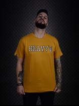 Camiseta Heavy Ossinho Amarela