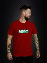 Camiseta Heavy Pizza Vermelha Camiseta Heavy Pizza Vermelha