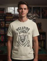 Camiseta Hell Fire Club Lives Serie Stranger Things Unissex -
