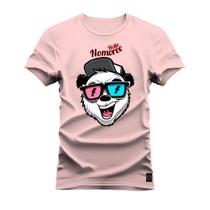 Camiseta Hello Namore Confortável Estampada Nexstar 100% Algodão