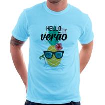 Camiseta Hello Verão - Foca na Moda