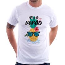 Camiseta Hello Verão - Foca na Moda
