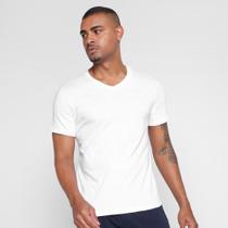 Camiseta Hering Flamê Gola V Masculina Camiseta Hering Flamê Gola V Masculina
