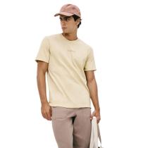 Camiseta Hering Masculina Básica Bege Limitd Camiseta Hering Masculina Básica Bege Limitd