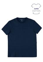 Camiseta hering masculina básica super cotton na modelagem comfort