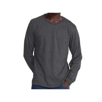 Camiseta Hering Masculina Manga Longa N204 Mescla Chumbo