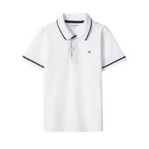 Camiseta Hering Polo Básica Infantil Menino Branca